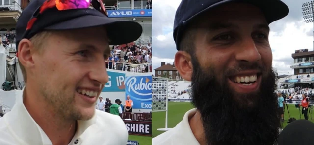 Joe Root and Moeen Ali