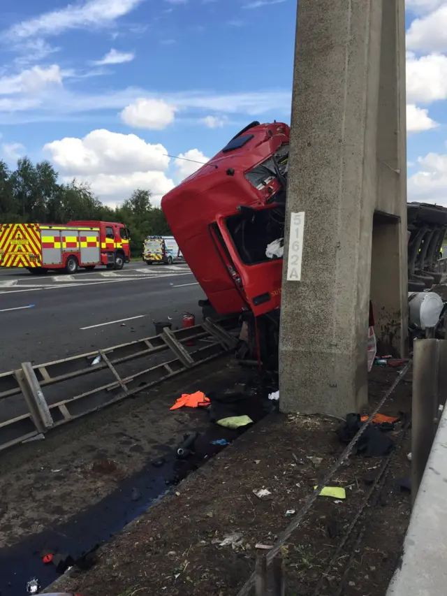 Tanker crash