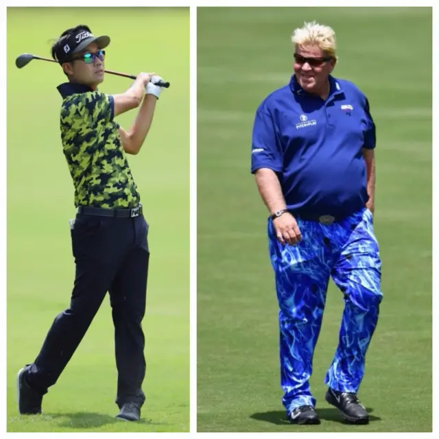 Kevin Na and John Daly