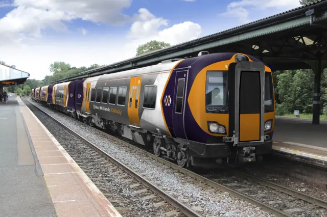 West Midlands Rail livery