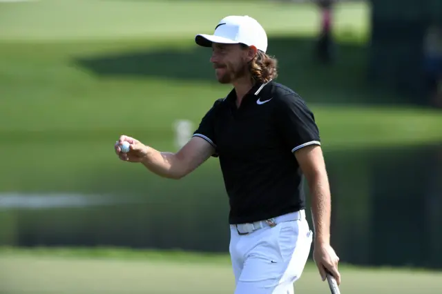 Tommy Fleetwood of England