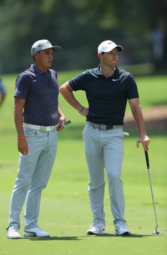 Rory McIlroy and Rickie Fowler