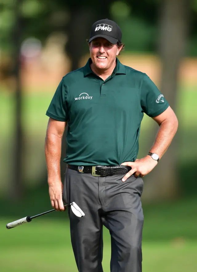 America's Phil Mickelson