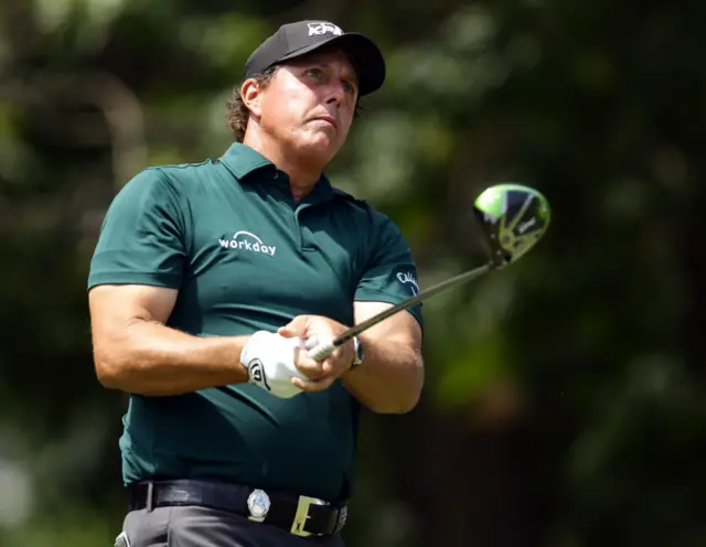 Phil Mickelson of America