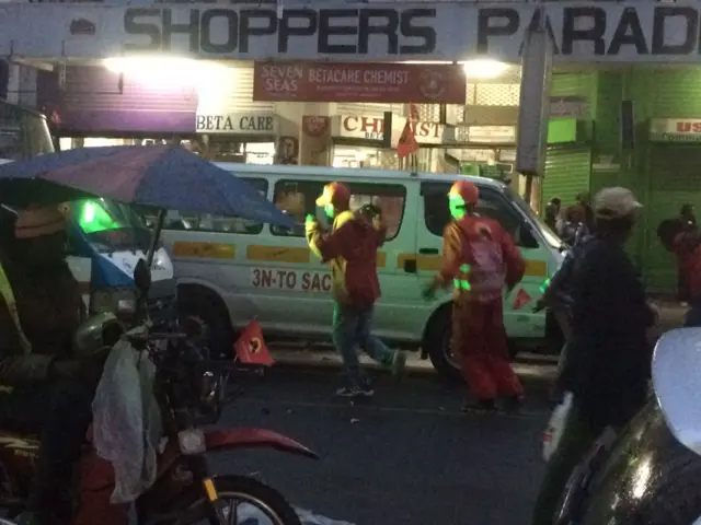 People on the streets of Nakuru