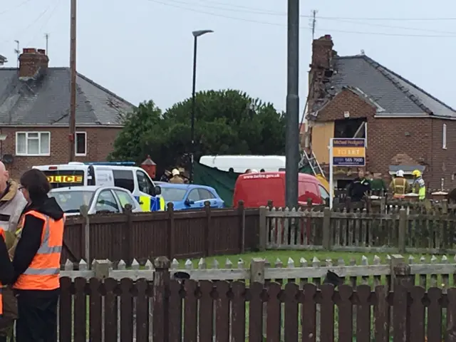 Explosion in Sunderland