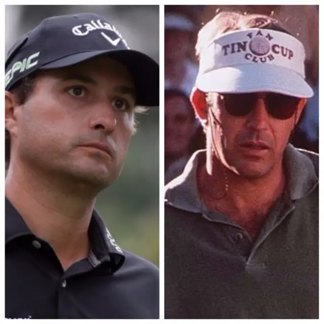 Kevin Kisner and Kevin Costner