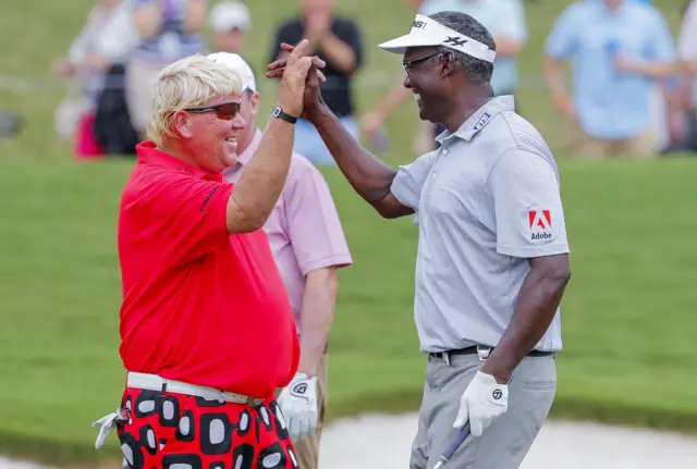 John Daly and Vijay Singh