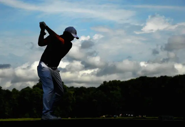 Dark clouds over Quail Hollow