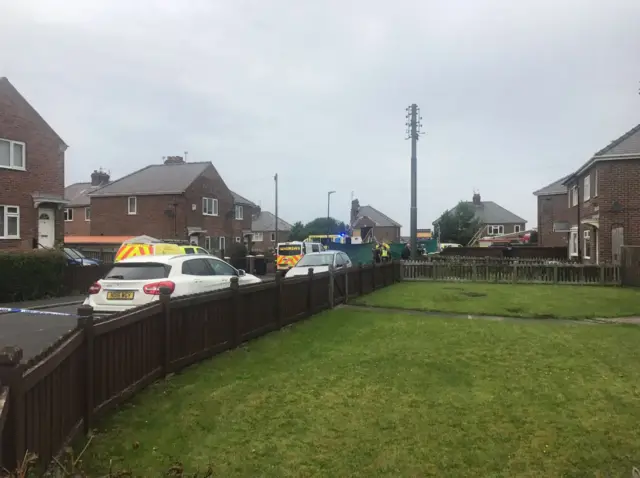 Explosion in Sunderland