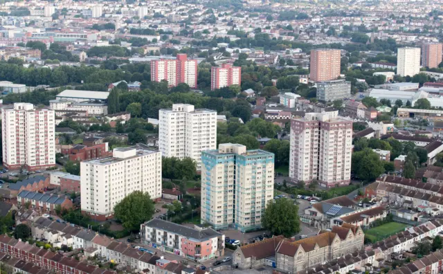 Bristol aerial view