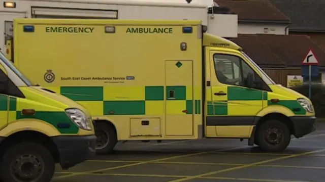 South East Coast Ambulance Service vehicle