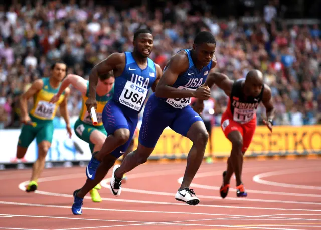 Men's 4x100m