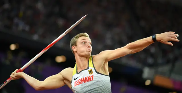 Men's javelin