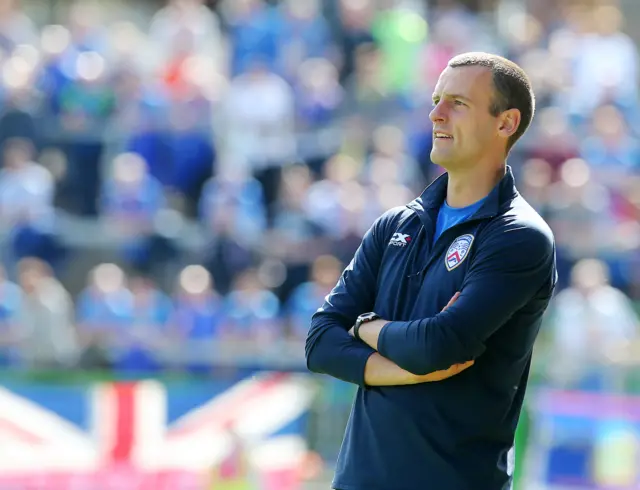 Coleraine boss Oran Kearney