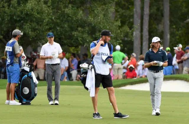 Jordan Spieth and Tommy Fleetwood