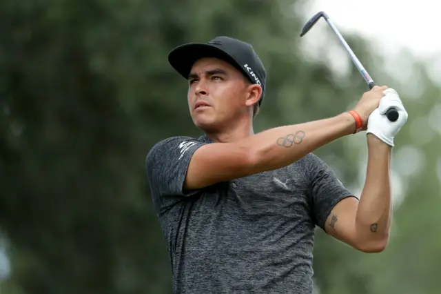 Rickie Fowler of America