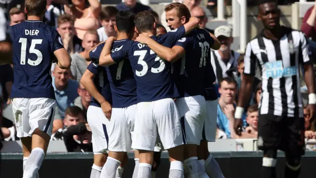 Dele Alli celebrates