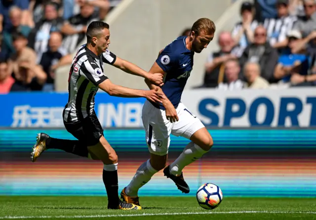 Harry Kane of Tottenham Hotspur