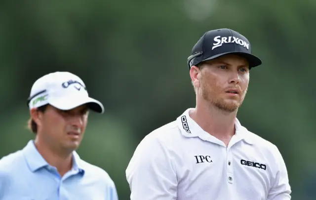 Kevin Kisner of the United States and Chris Stroud of the United States