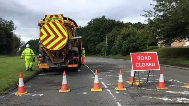 dawley roadworks