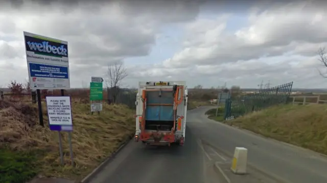 Normanton Household Waste Recycling Centre at Welbeck