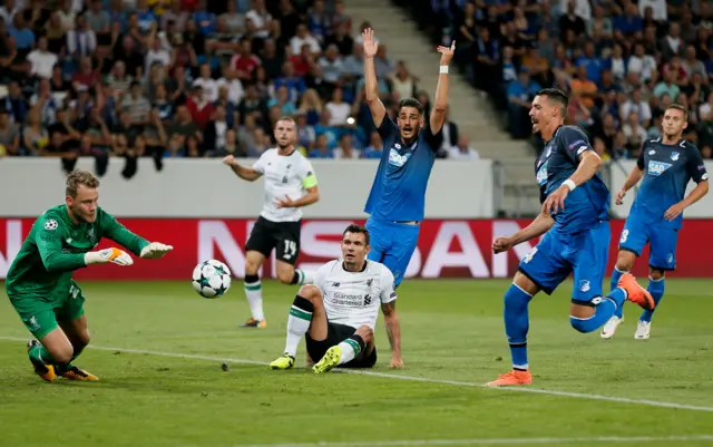 Hoffenheim 0-0 Liverpool