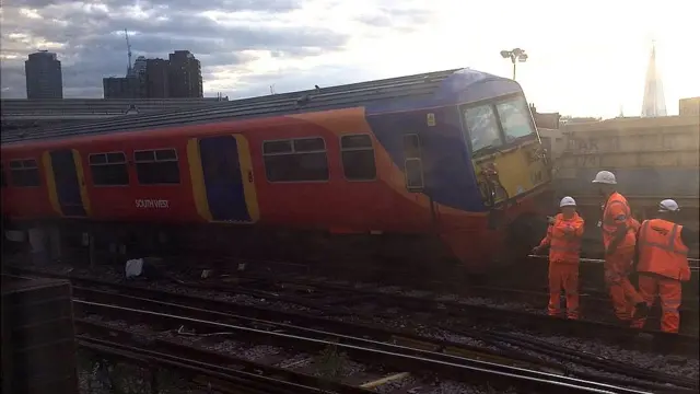 Derailment. Pic: Rebecca Middleton