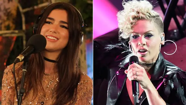 Dua Lipa and Pink
