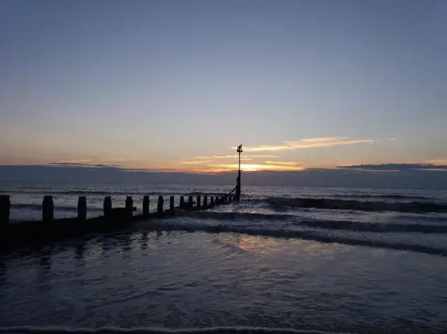 Hornsea sea front