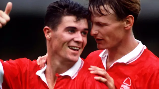 Roy Keane and Teddy Sheringham