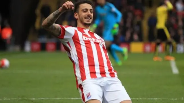 Stoke City striker Joselu