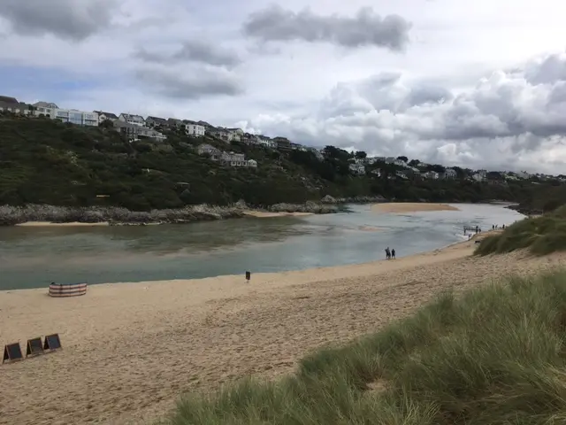 Crantock beach