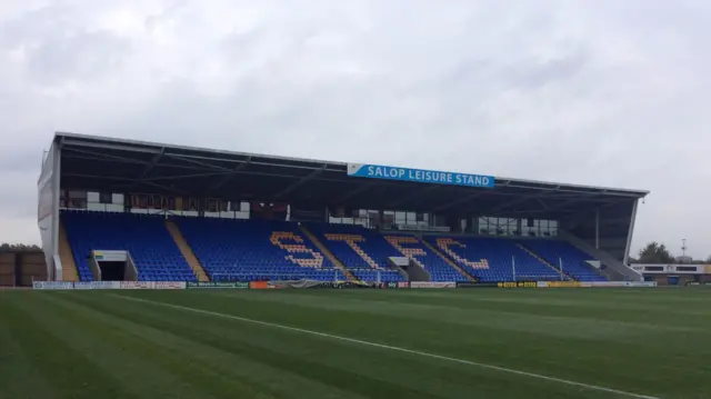 Shrewsbury town stadium