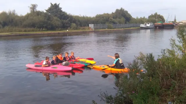 Kayaking in Goole