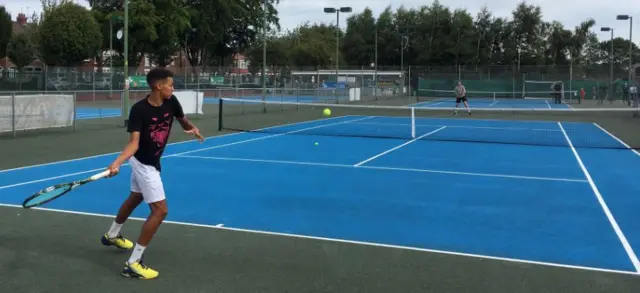 Tennis at Hull's Pelican Park