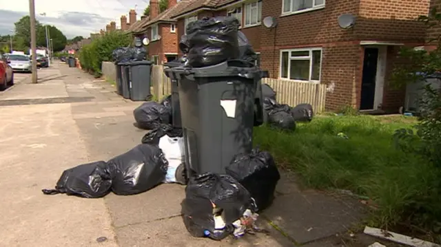 Bins in Birmingham