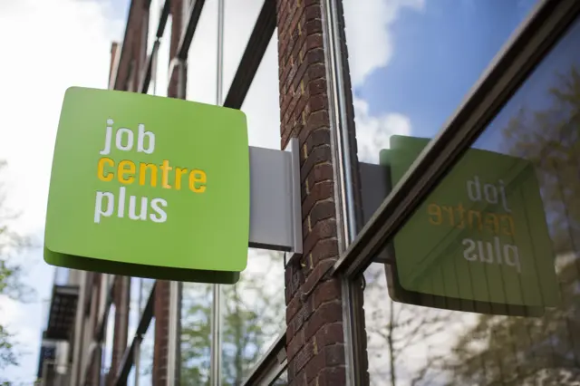 Job centre sign