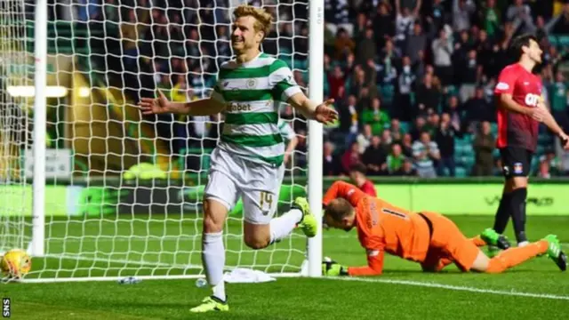 Midfielder Stuart Armstrong has scored 24 times for Celtic