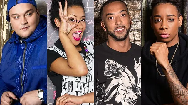 Charlie Sloth, Yasmin Evans DJ Target and A.Dot