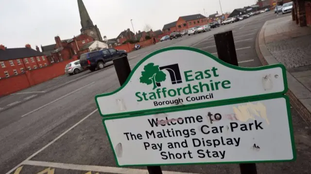 Maltings car park, Uttoxeter