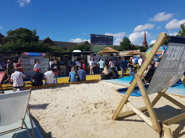 Beach at Edgbaston