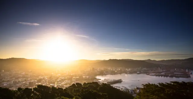 Wellington Harbour, New Zealand