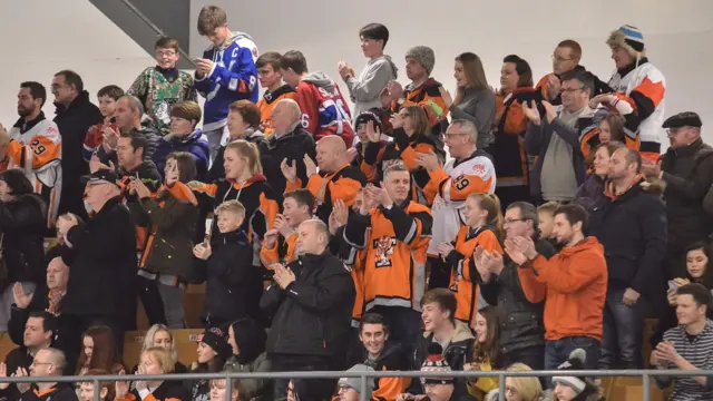 Telford Tigers fans