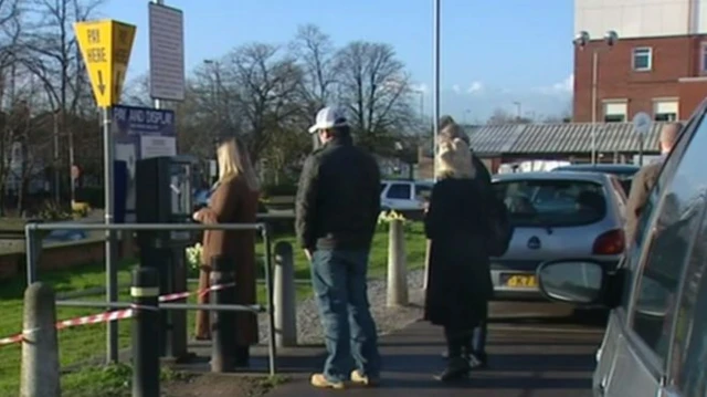 Pay and display car park