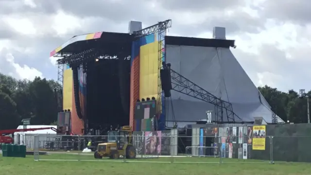 V Festival main stage