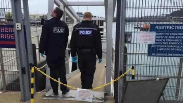 St Peter Port Harbour death