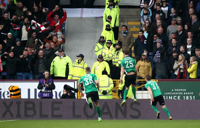 Sean Raggett's goal against Burnley