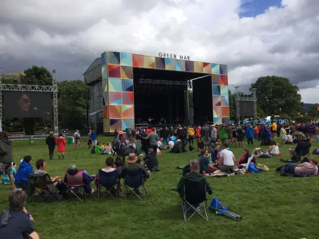 Siobahn Wilson at Green Man Festival
