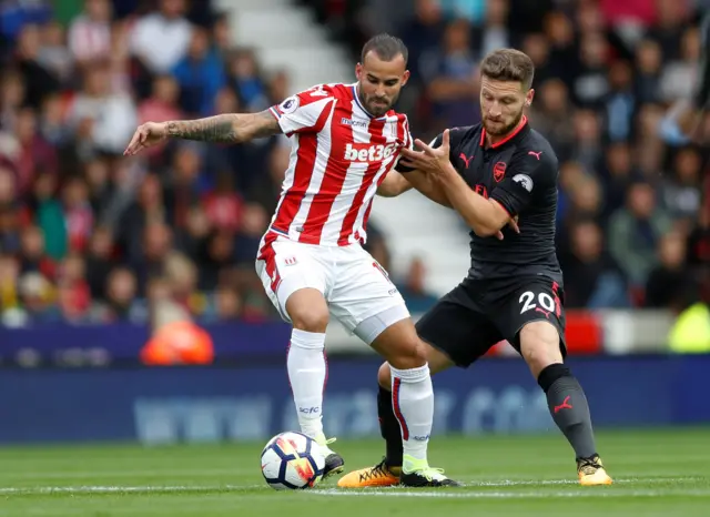 Jese and Shkodran Mustafi